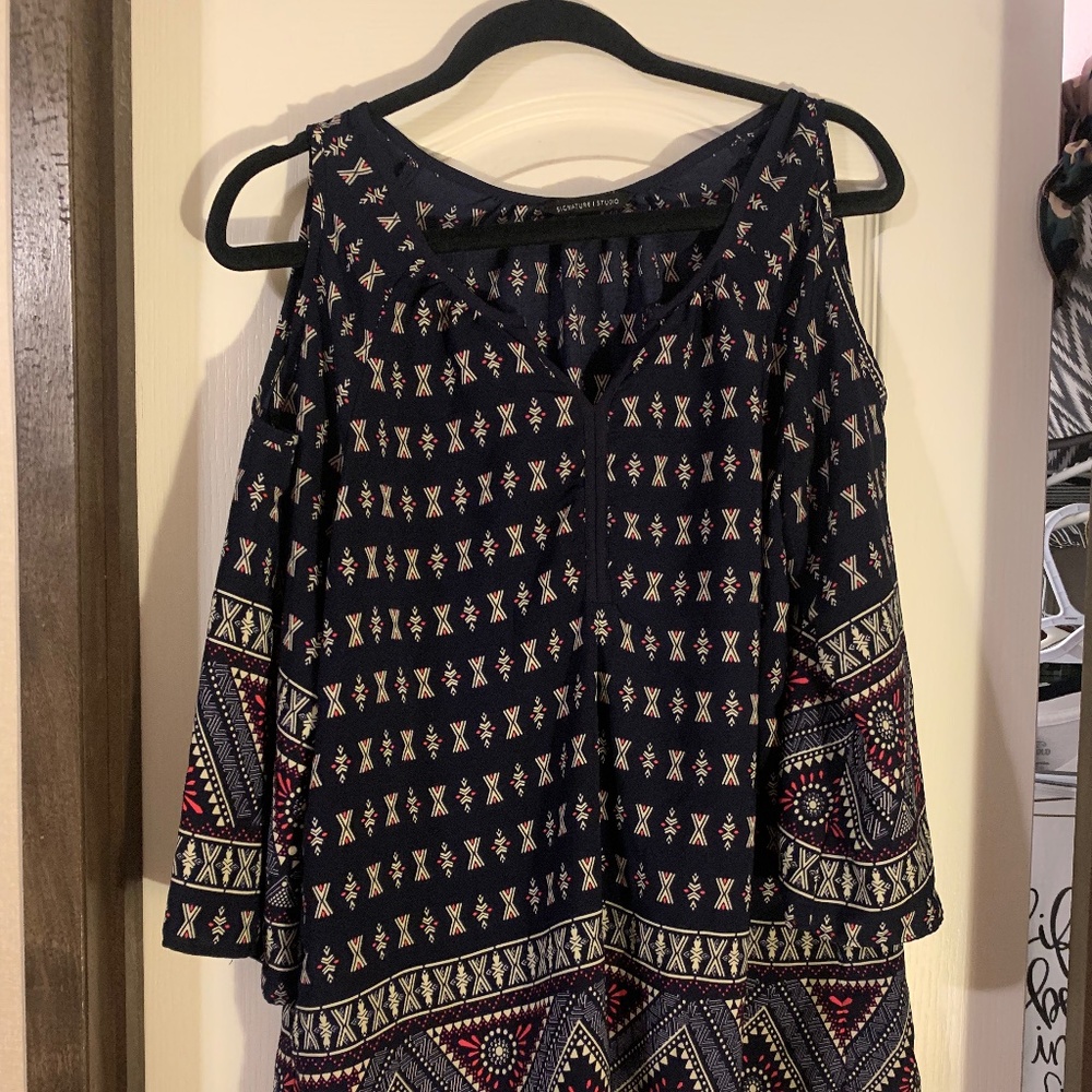 Ladies Cold Shoulder Top